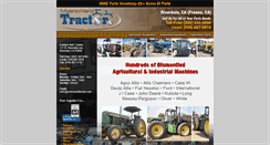 Desktop Screenshot of myerswardtractor.com